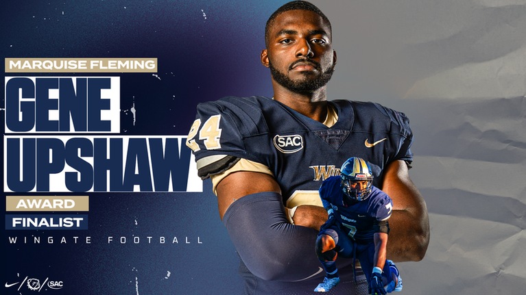 Wingate's Marquise Fleming is one of eight finalists for Gene Upshaw Award
