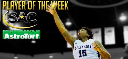 Lincoln Memorial's Pinson Named South Atlantic Conference AstroTurf Men's Basketball Player of the Week