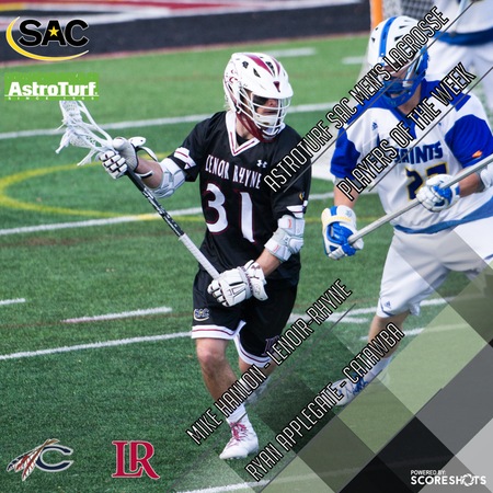 The South Atlantic Conference Announces AstroTurf SAC Men's Lacrosse Players of the Week, March 20