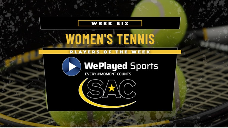 Wingate's Kosmrlj Named South Atlantic Conference WePlayed Sports Women's Tennis Player of the Week