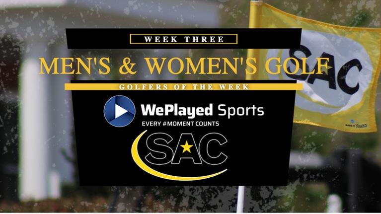 Lincoln Memorial's Mathieson and Reynolds Named South Atlantic Conference WePlayed Sports Men's and Women's Golfers of the Week