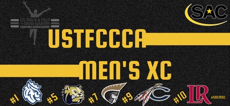 Five SAC Schools Ranked in Week Two of USTFCCCA Men's Cross Country Poll and One Named in National Polls