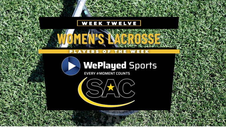 The South Atlantic Conference Announces WePlayed Sports Women's Lacrosse Players of the Week